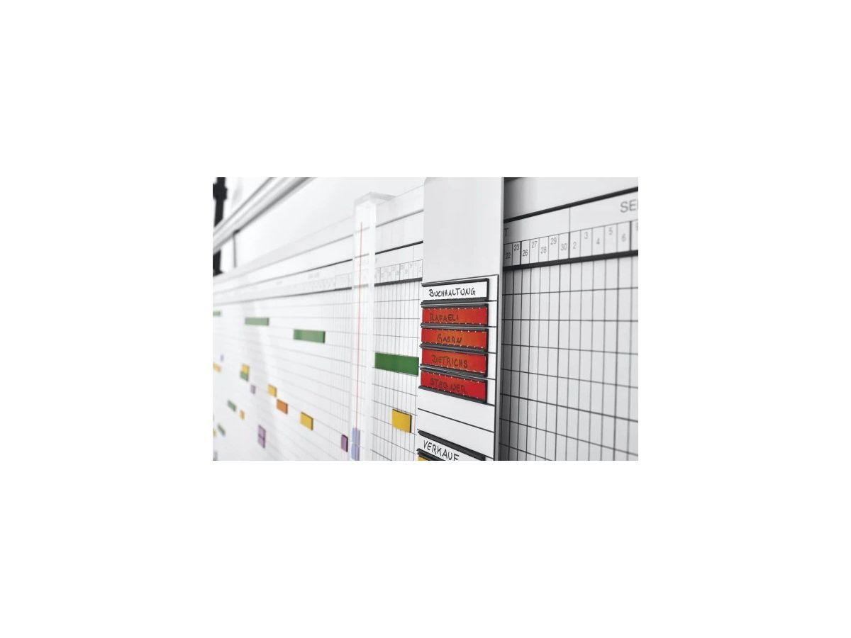 MAGNETOPLAN Indicateur de date 600mm 1246060 Acrylique, pour planificateur (4013695019246)