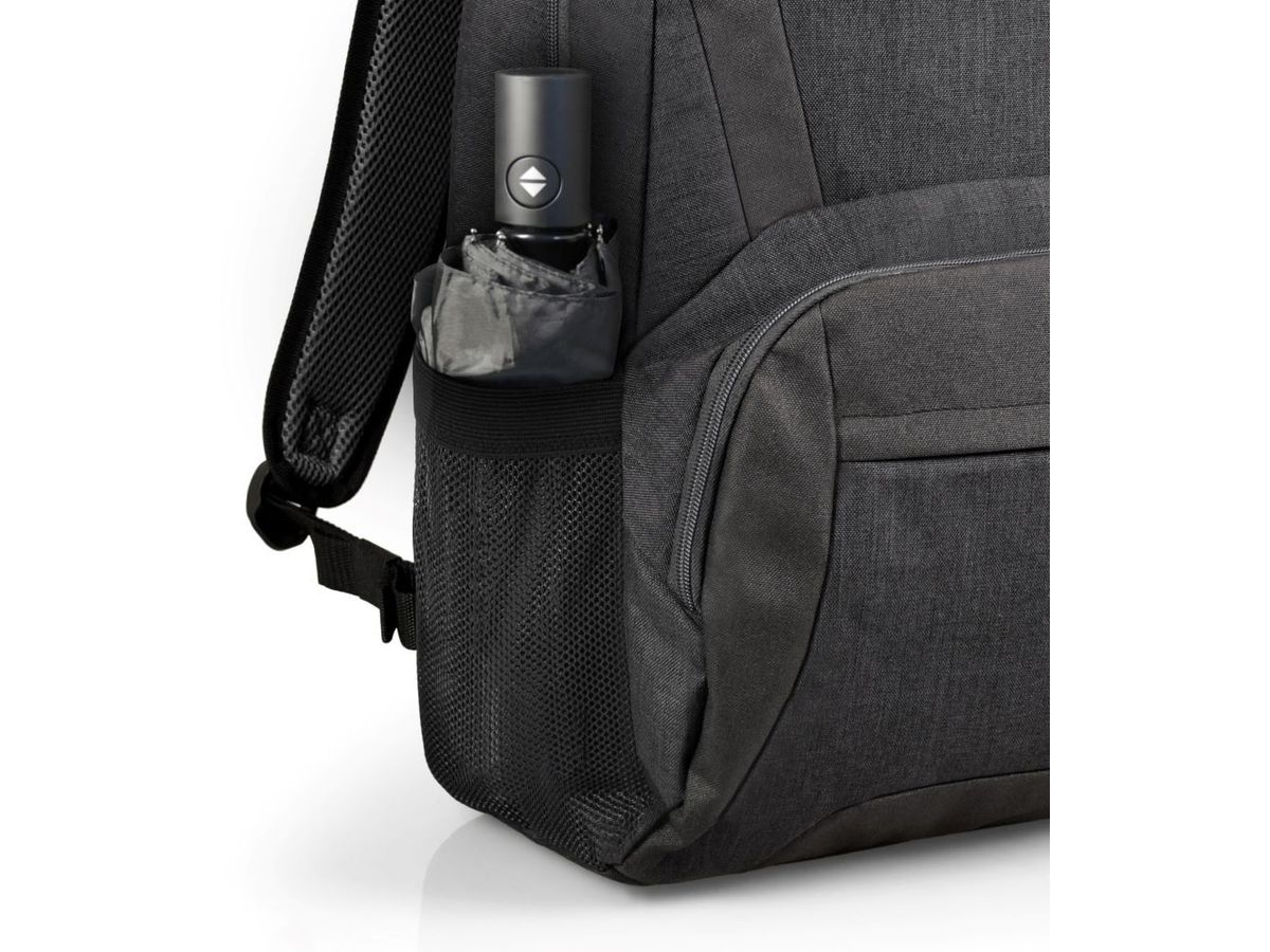 PORT Houston II ECO Backpack 110276 17,3 Notebooks, Black (3567041102768)