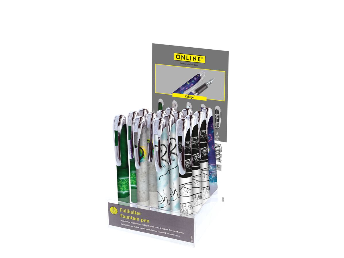 ONLINE Display Penna Stilo. College 12608/15 2023 (4014421126085)