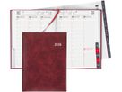 BIELLA Geschäftsagenda Orario 2026 809301470026U 1W/2S weinrot ML 17.8x23.5cm (7611365524396)