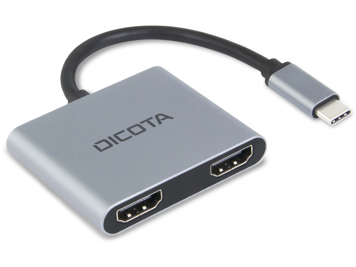 DICOTA Docking Station 4-in-1 USB-C D32063 4K HDMI PD 100W portable (7640239421400)