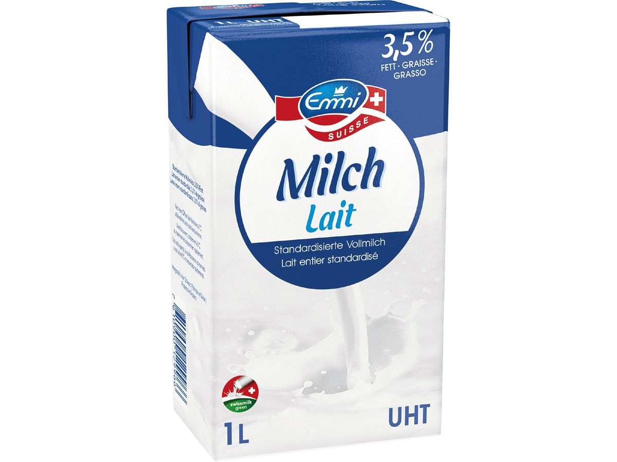 EMMI Latte intero 3,5%, UHT 1030163 1 l, 12 pz. (7610900144068)