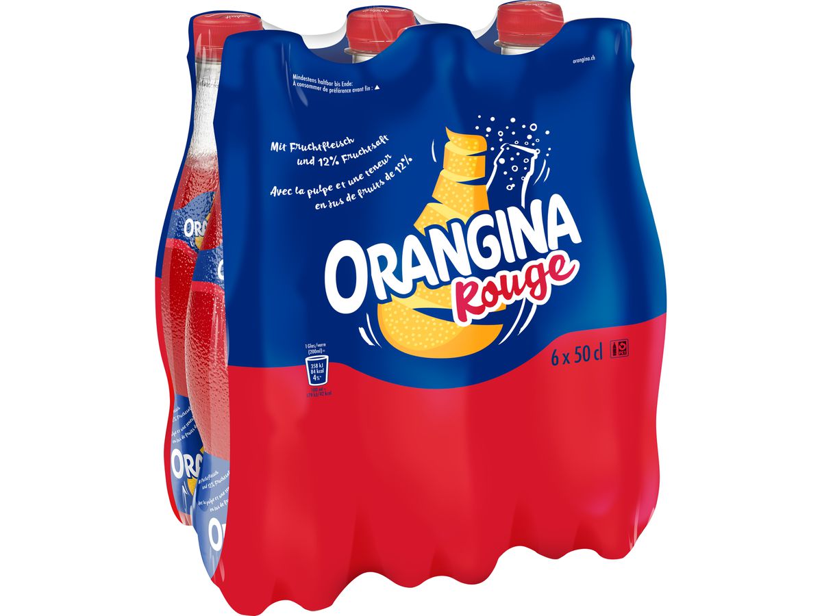 ORANGINA Rouge 10003531 50 cl, 6 pcs. (8435185964175)