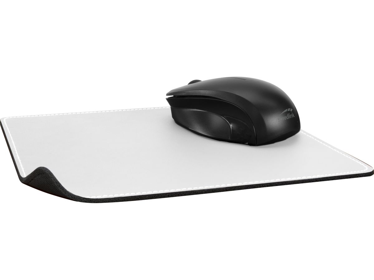 SPEEDLINK Soft Touch Mousepad White SL6243LWT Notary (4027301362435)