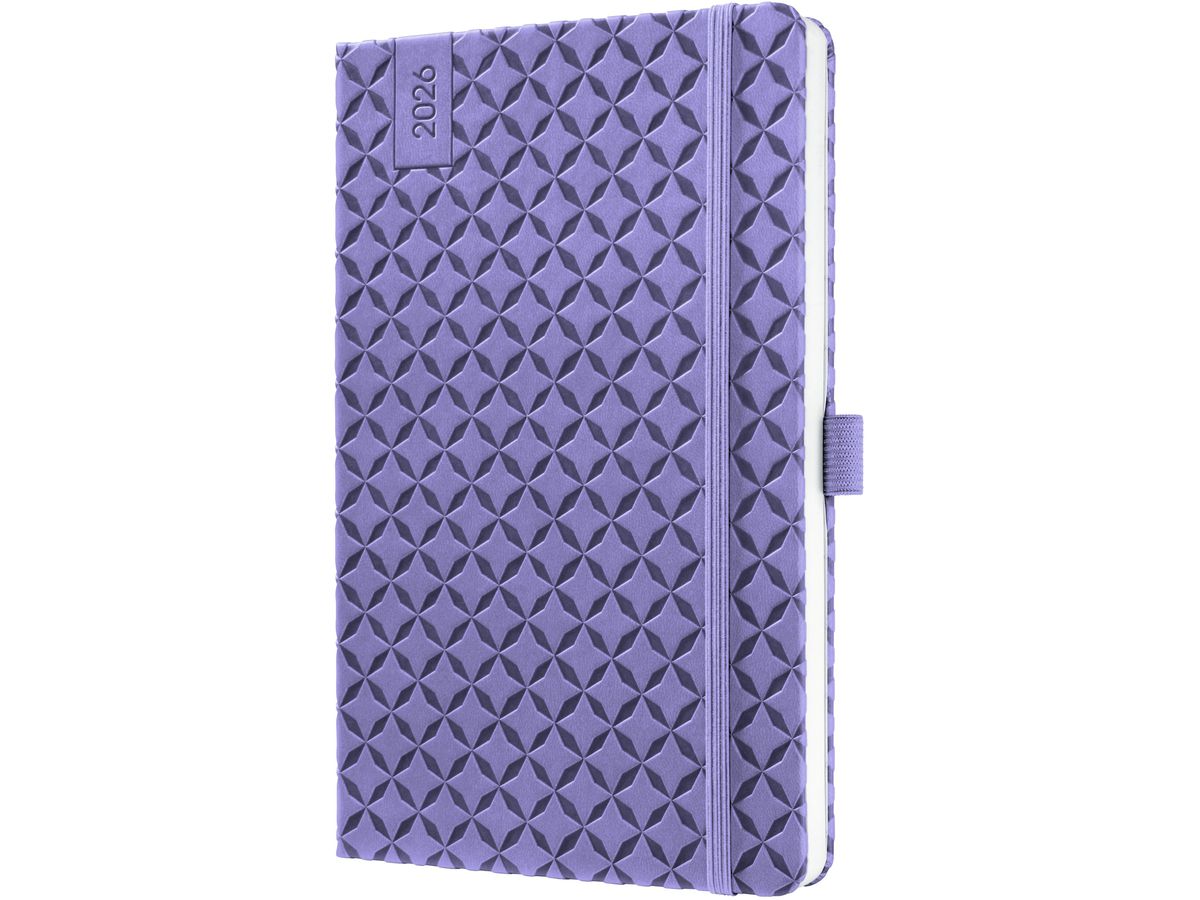 JOLIE Agenda Flair 2026 J6125 1S/2P dark purple ML A5 (4004360775697)