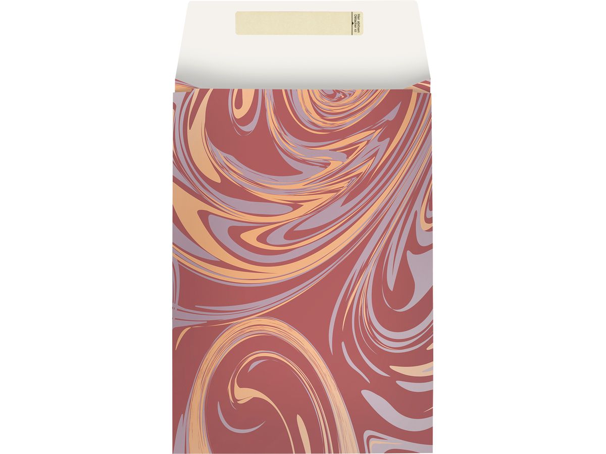 STEWO Sachet cadeau Marge 2534529933 aubergine 17.5x25x6cm (7630050878309)