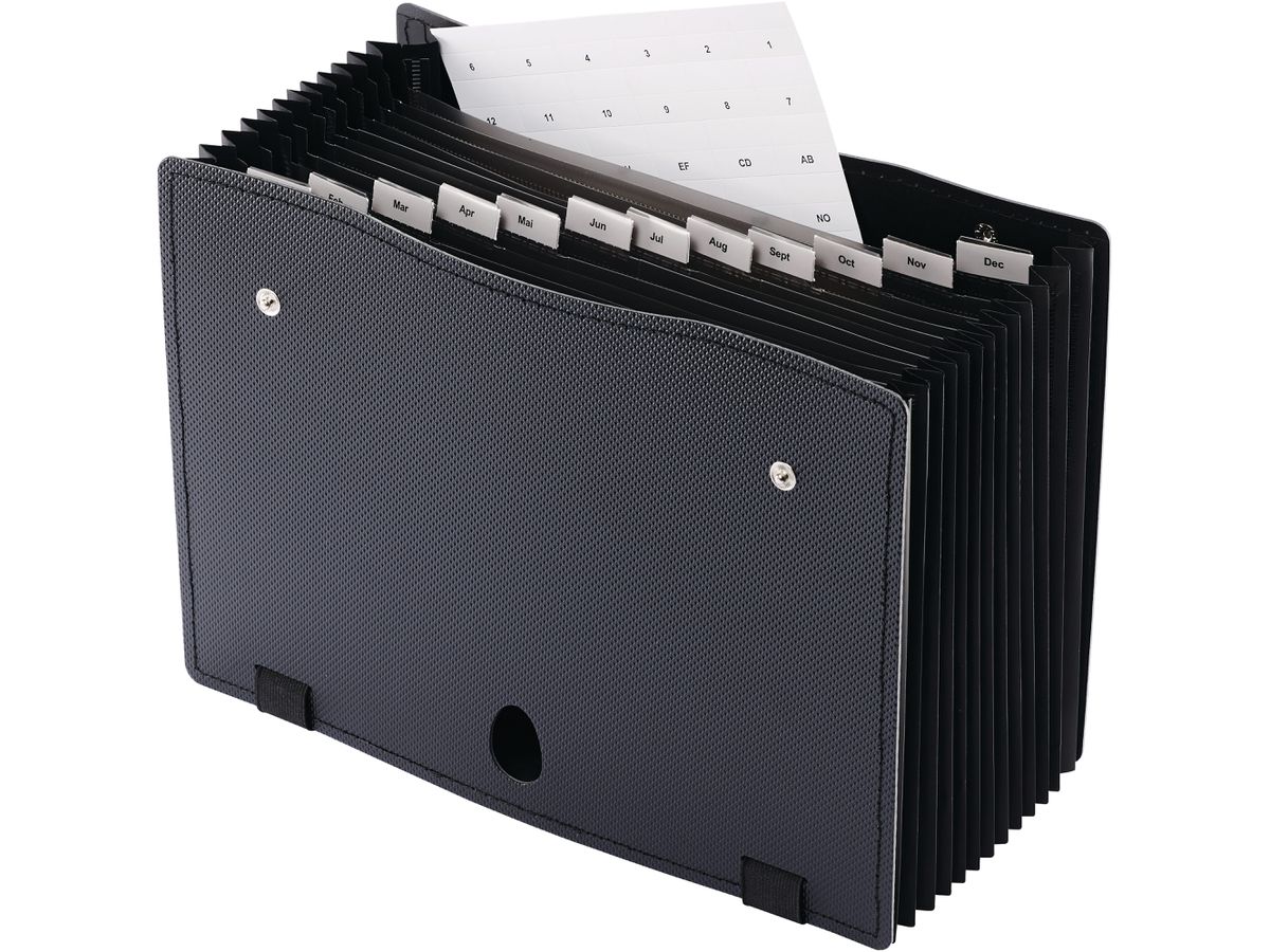 KOLMA Cartella archivio Restless A4 11.030.06 nero (7611967112601)