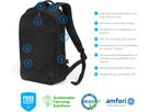 DICOTA Eco Backpack Slim MOTION D32013-RPET 13-15.6 inch Black (7640239420809)