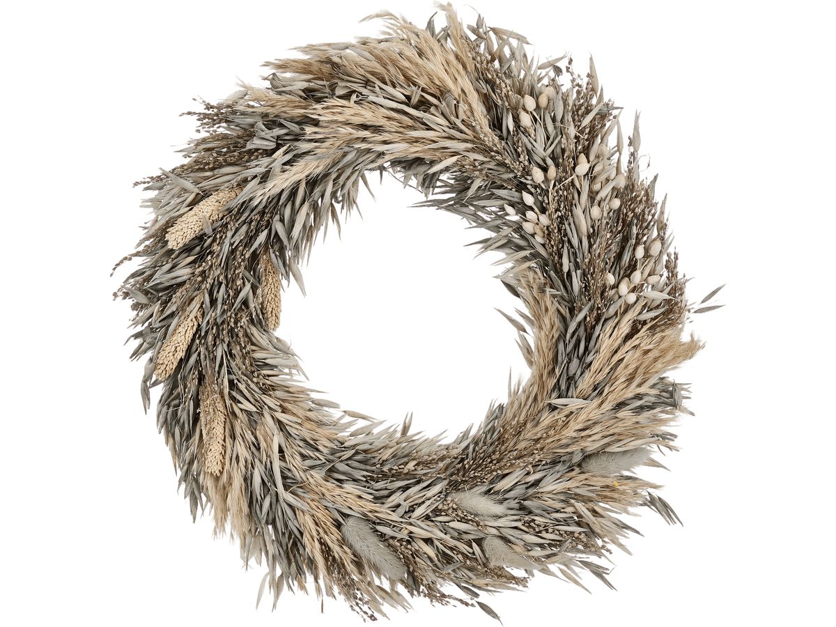 EGLO Fleurs séchées MINALIN Ø36cm 428063 beige, couronne (9008606266722)