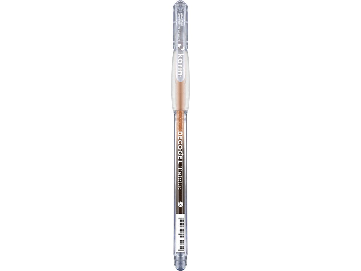 KARIN Gelpen DECOGEL 1.0 METALLIC 30Z306 orange (5904446029388)