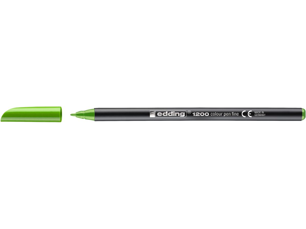 EDDING Penna fibra 1200 0.5-1mm 1200-11 verde chiaro (4004764033317)