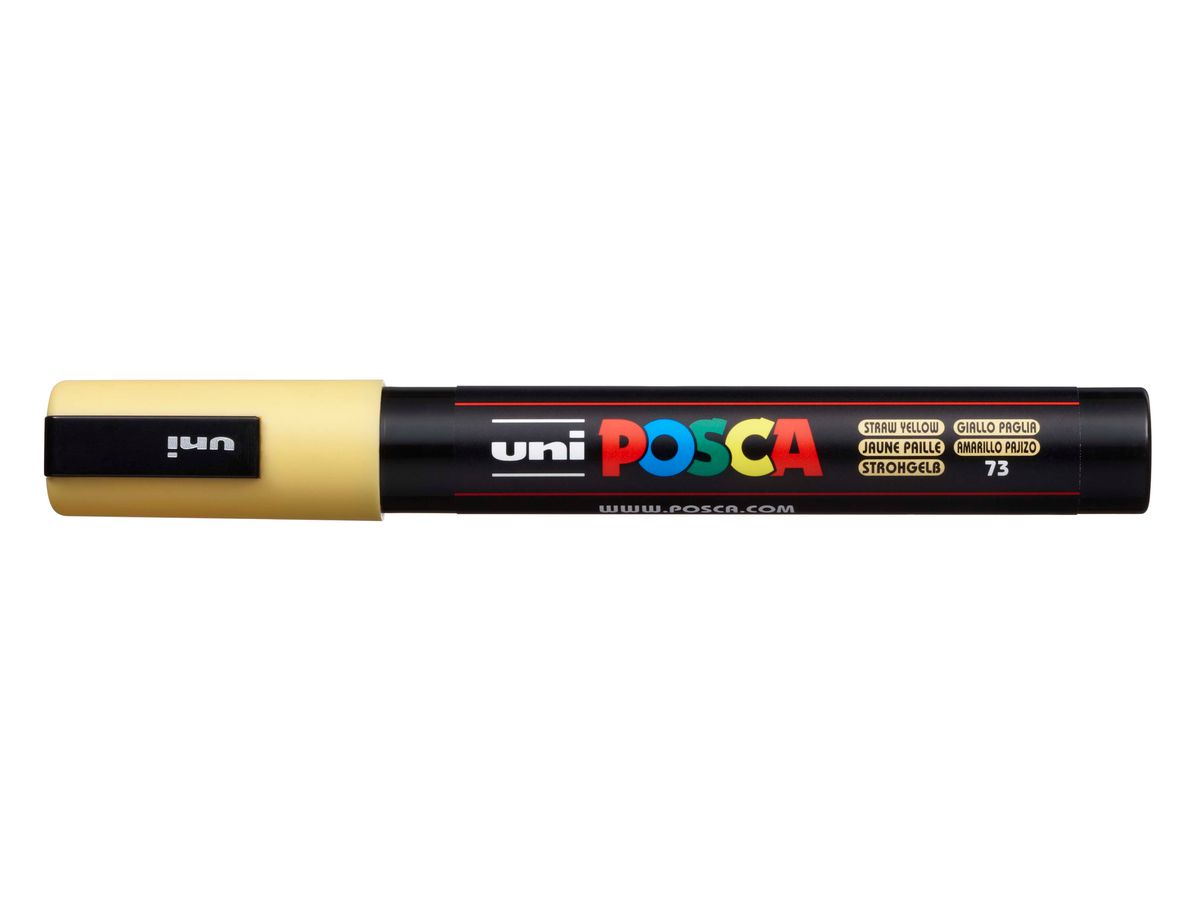 POSCA Marker 1.8-2.5mm PC5MSTRAWYEL jaune (4902778107478)