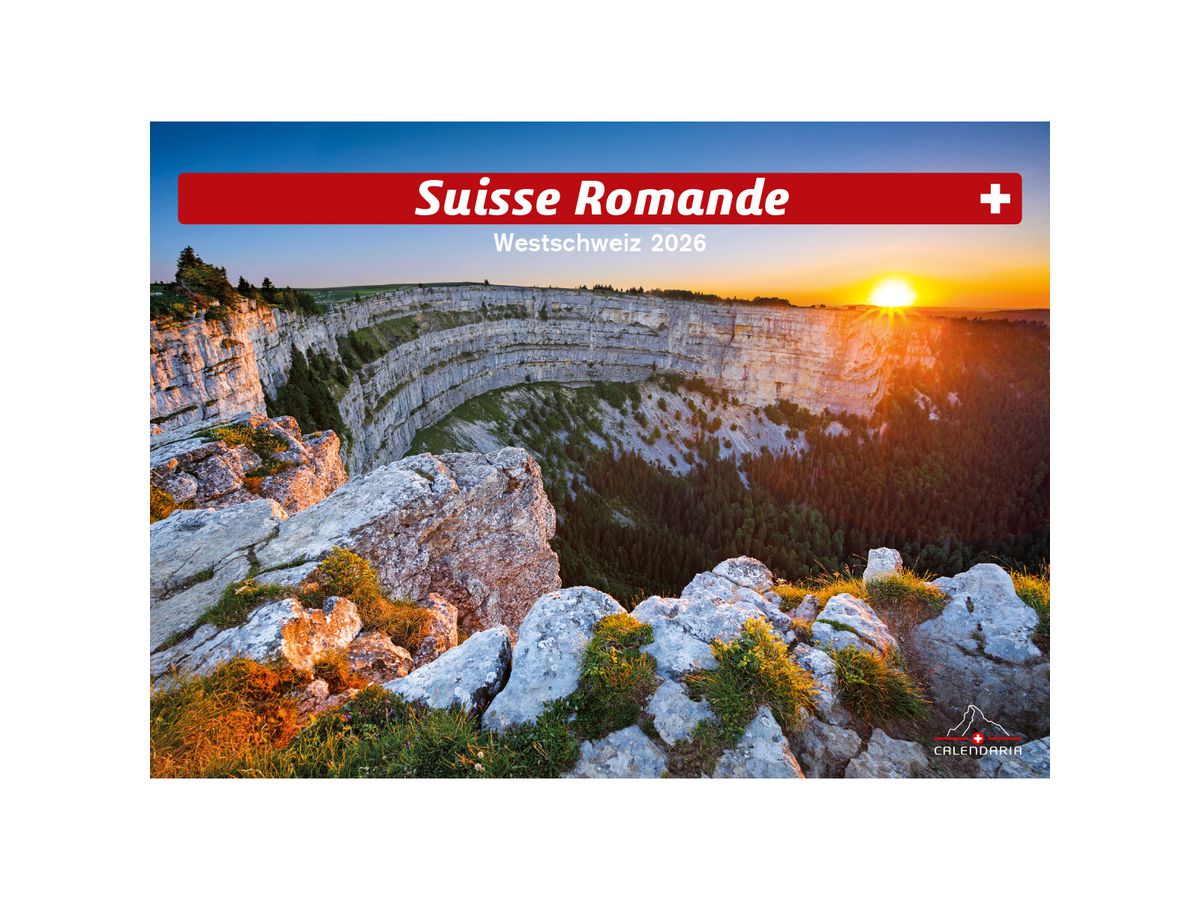 CALENDARIA Bildkalender 2026 9783036205175 Suisse Romande ML 31.5x23cm (9783036205175)