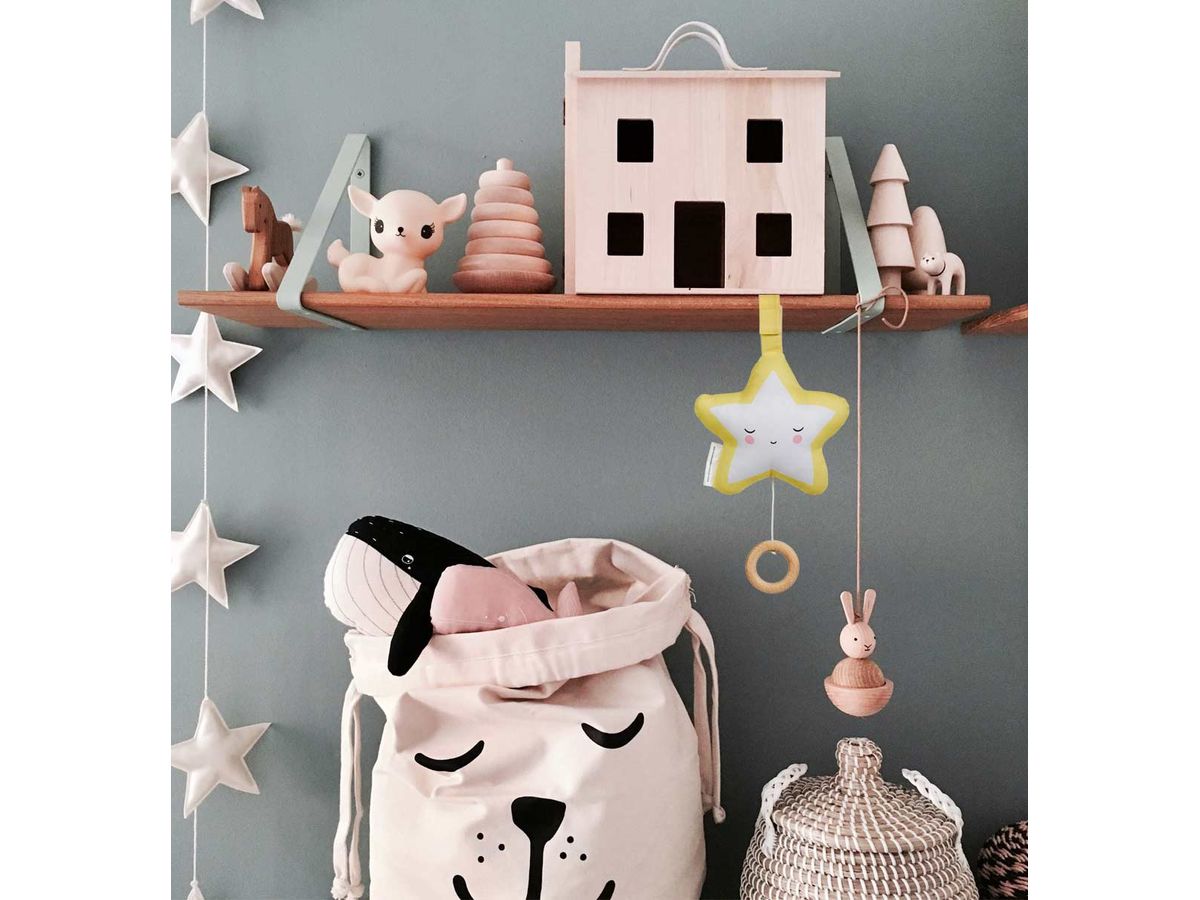 ALLC Mobile avec musique 17x24cm MUSTYE03 Star (8719715000121)