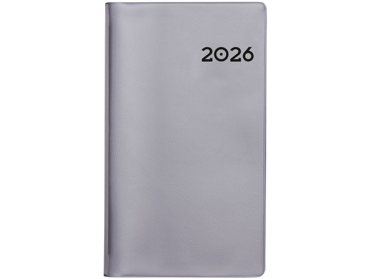 BIELLA Agenda Bern 2026 851572280026U 1S/1P silber ML 8.7x15.3cm (7611365526468)