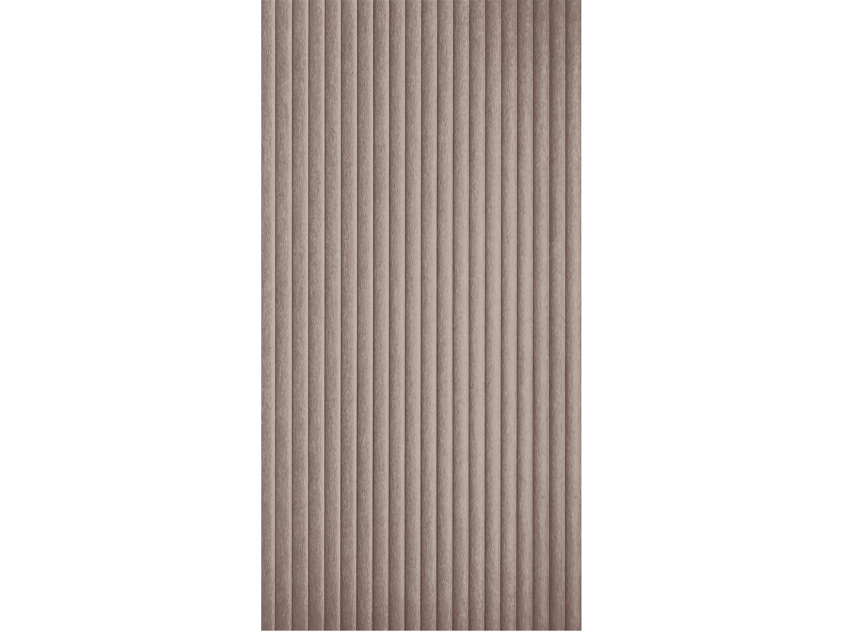 SUONO Panneaux muraux 240x120x1.2cm 3411.U12.3960 STRUCTURE, brun 2 pcs. (7640439765717)