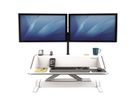 FELLOWES Sitz-Steh Workstation Lotus 0009901 weiss (0043859718900)