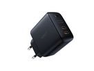 AUKEY Omnia II Dual 45W GaN PD PA-B4T BK 2-Port USB-C Wall Charger B. (0689323787500)