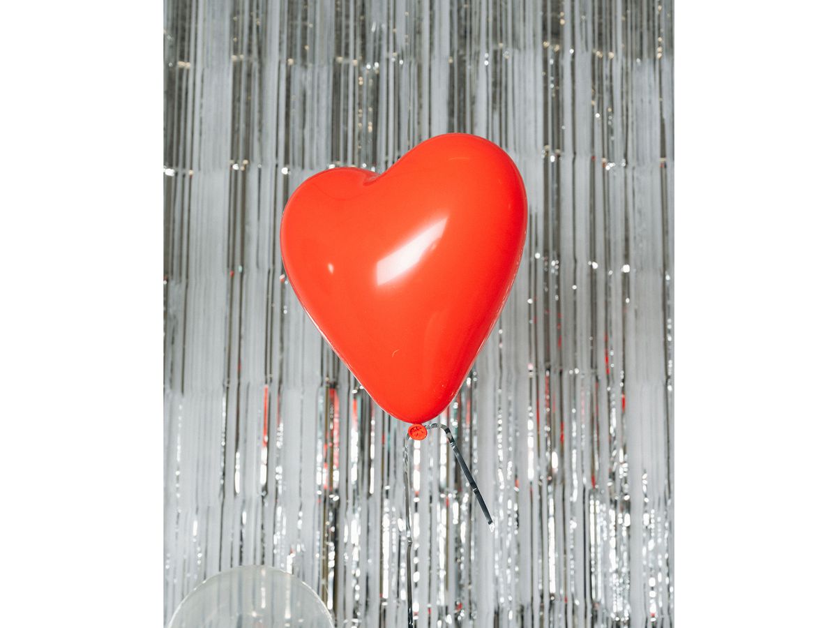 I AM CREATIVE Ballons Cur 27cm 1000-1073 rouge 6 pièces (7611983246991)