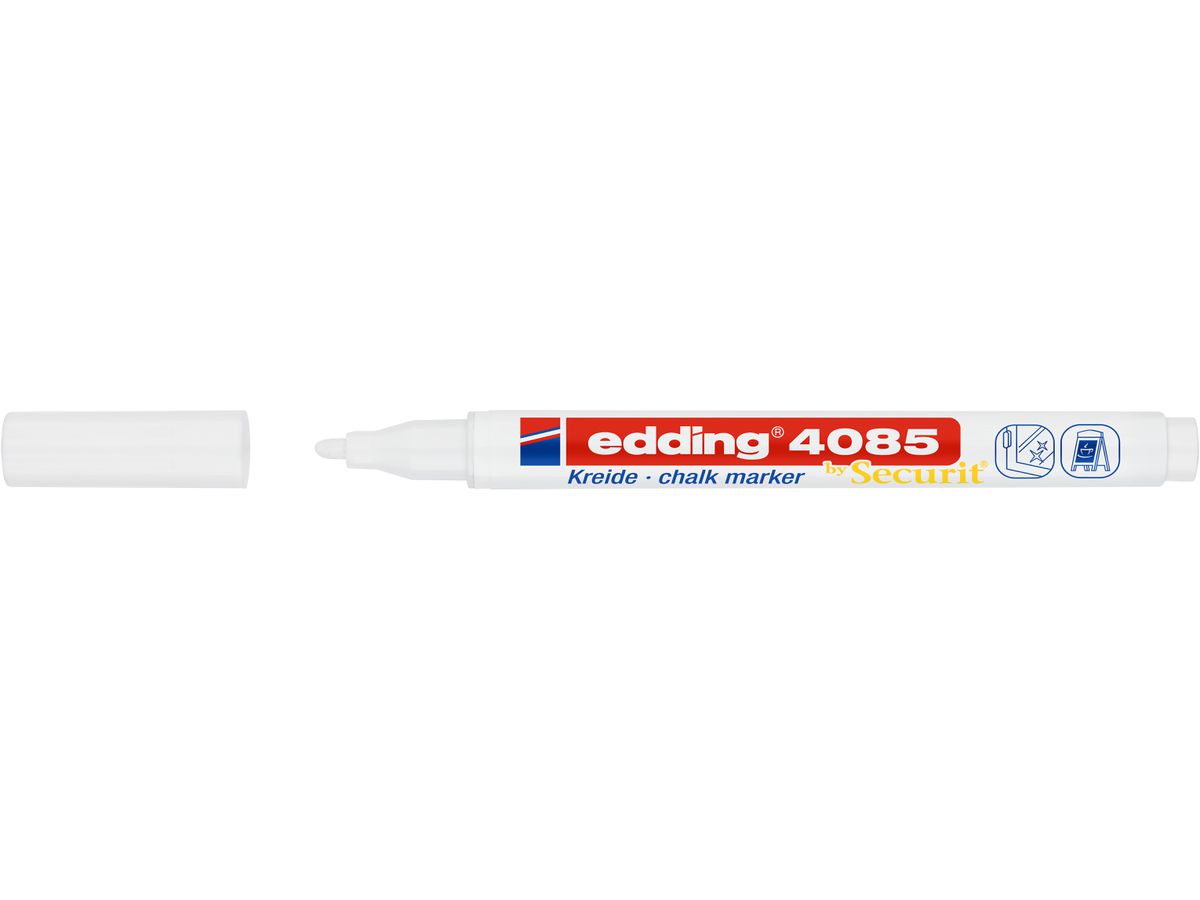 EDDING Chalk Marker 4085 1-2mm 4085-049 bianco (4057305034663)