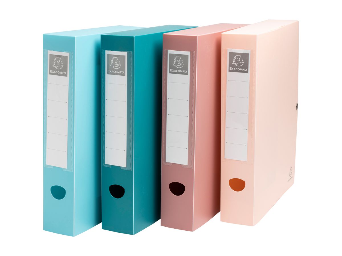 EXACOMPTA Boîte d'archives Skandi A4 89270E assorti 60mm (3130630892700)