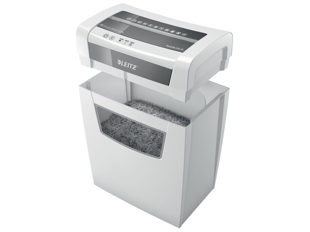 LEITZ Destructeur doc IQ Home Office 8036-00-00 Modèl S P4 80360000 12 feuill. (4002432134977)