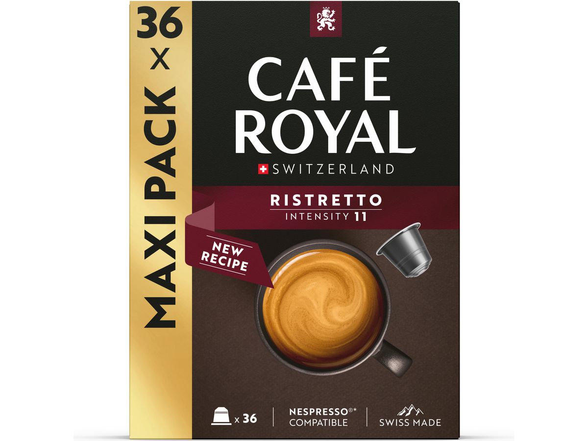 CAFE ROYAL Caps Aluminium 10172798 Ristretto 36 pz. (7617014193272)