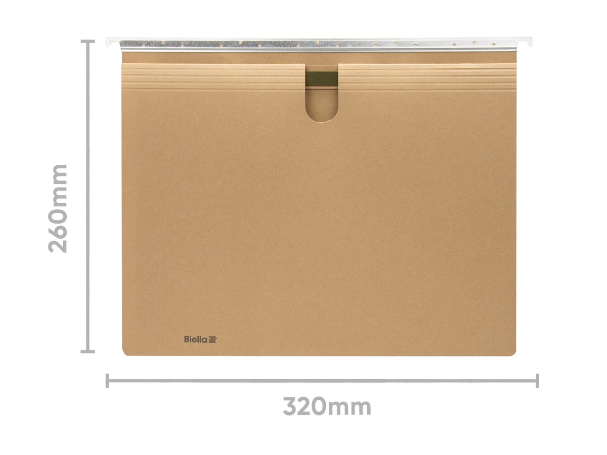 BIELLA Dos.-classeur A4 27242600U olive 32x26cm (7611365218653)