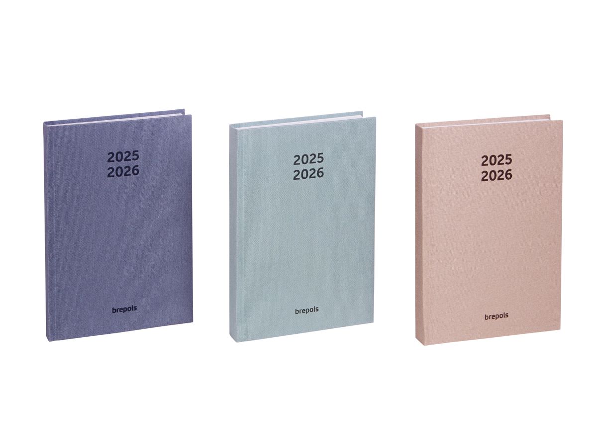 BREPOLS Agenda scolaire Nature 25/26 2.140.5425 1J/1P 12M ass. ML 11.5x16.9cm (5412303149075)