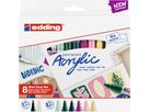 EDDING Acrylmarker acrylic-8s Kreativset nordic 8 Stück (4057305031020)
