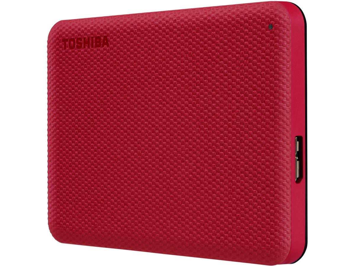 TOSHIBA HDD CANVIO Advance 4TB HDTCA40ER3CA USB 3.2 Gen 1, 2.5 inch red (4260557511282)