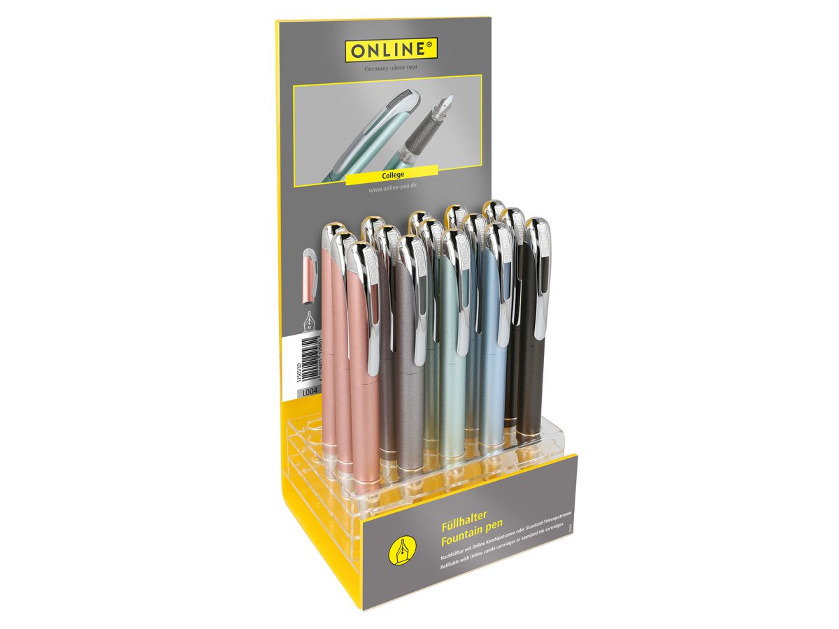 ONLINE Acryldisplay Penno Stilo. M 12588/15 College (4014421125880)