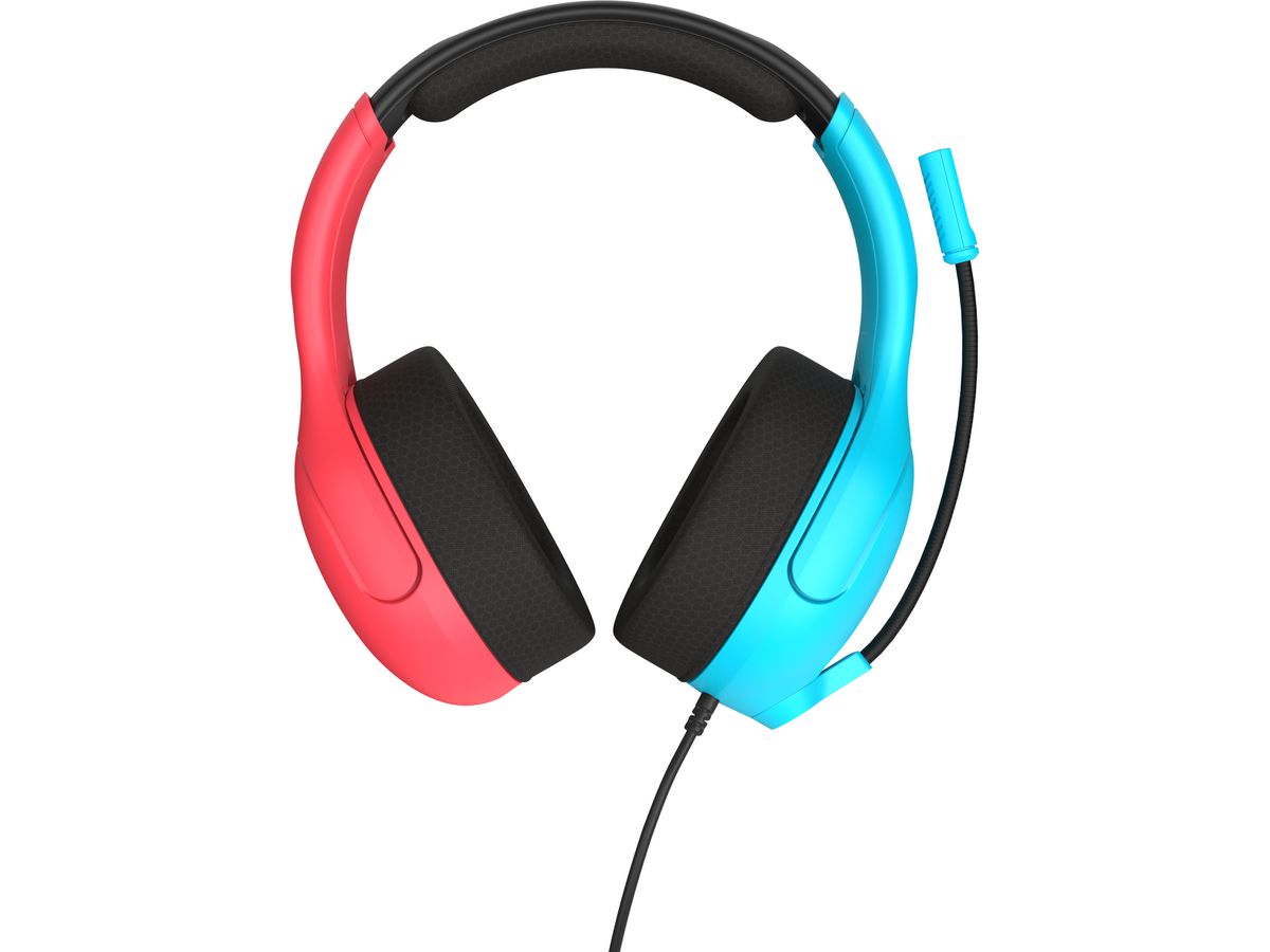 TURTLE BEACH Airlite Fit Headset TBS-8002-25 Wired ,Neon Blue,Red,NSW (0840454400120)