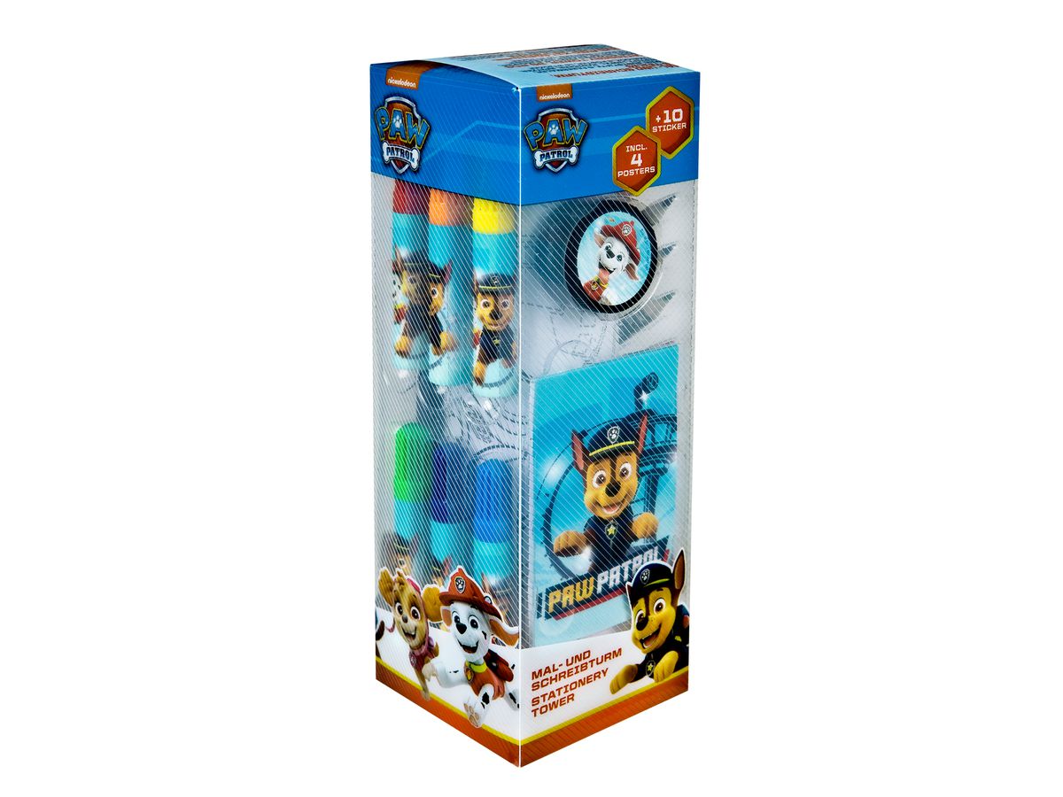 UNDERCOVER Mal- und Schreibturm, 35tlg. PPAT2255 Paw Patrol (4043946302674)