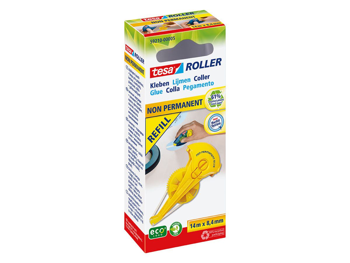 TESA Roller de colle refill 592100000 non-perm. 8.4mmx14m (4042448110954)