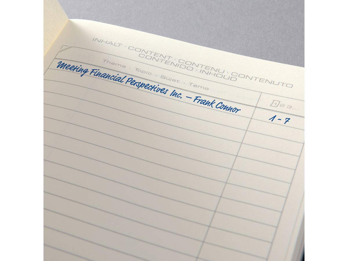 CONCEPTUM Carnet A6 CO132 ligné, 80g, 194 pages noir (4004360899898)