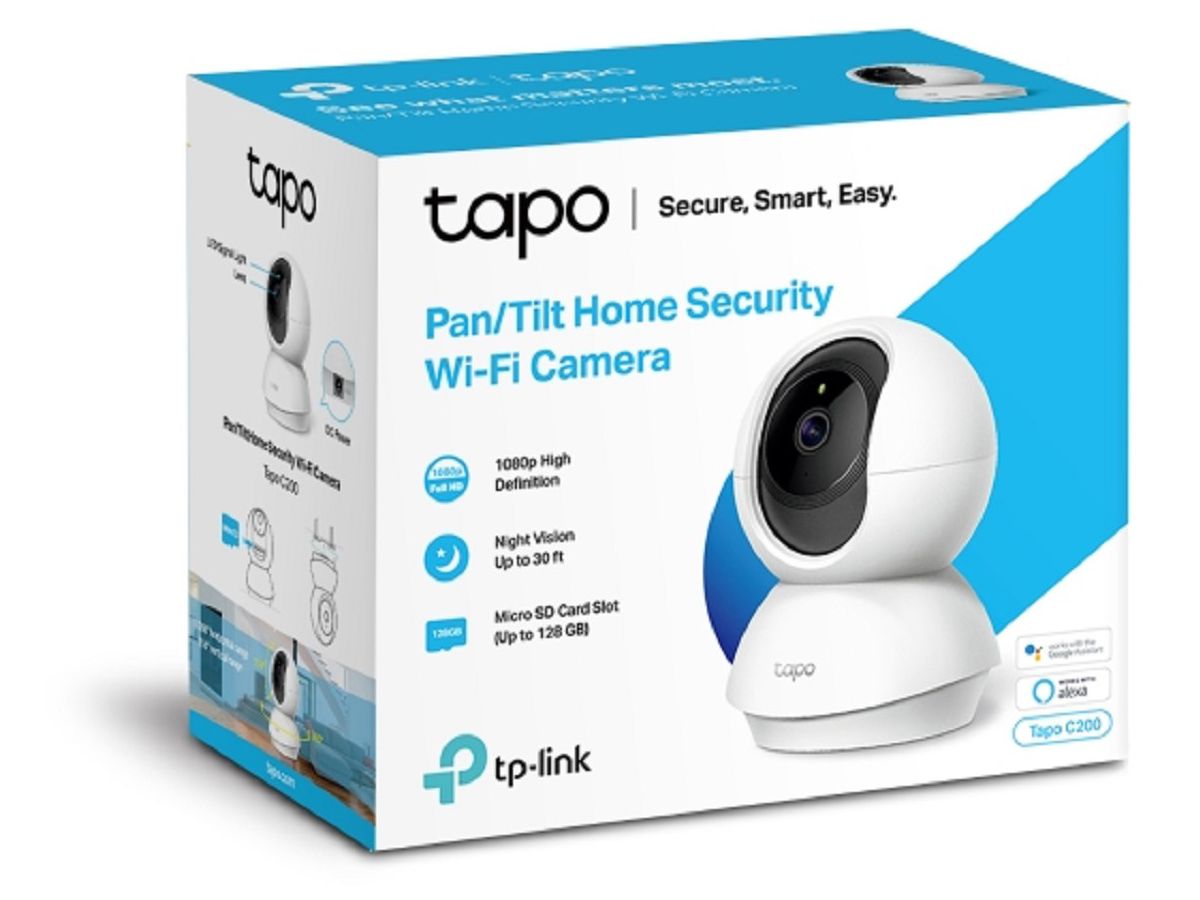 TP-LINK Tapo C200 WiFi Camera Tapo C200 Home Security Day/Night view (6935364088095)