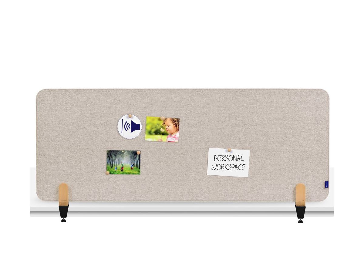 LEGAMASTER Divisorio x scrivania 160x60cm 7-209822 ELEMENTS, beige (8713797101189)