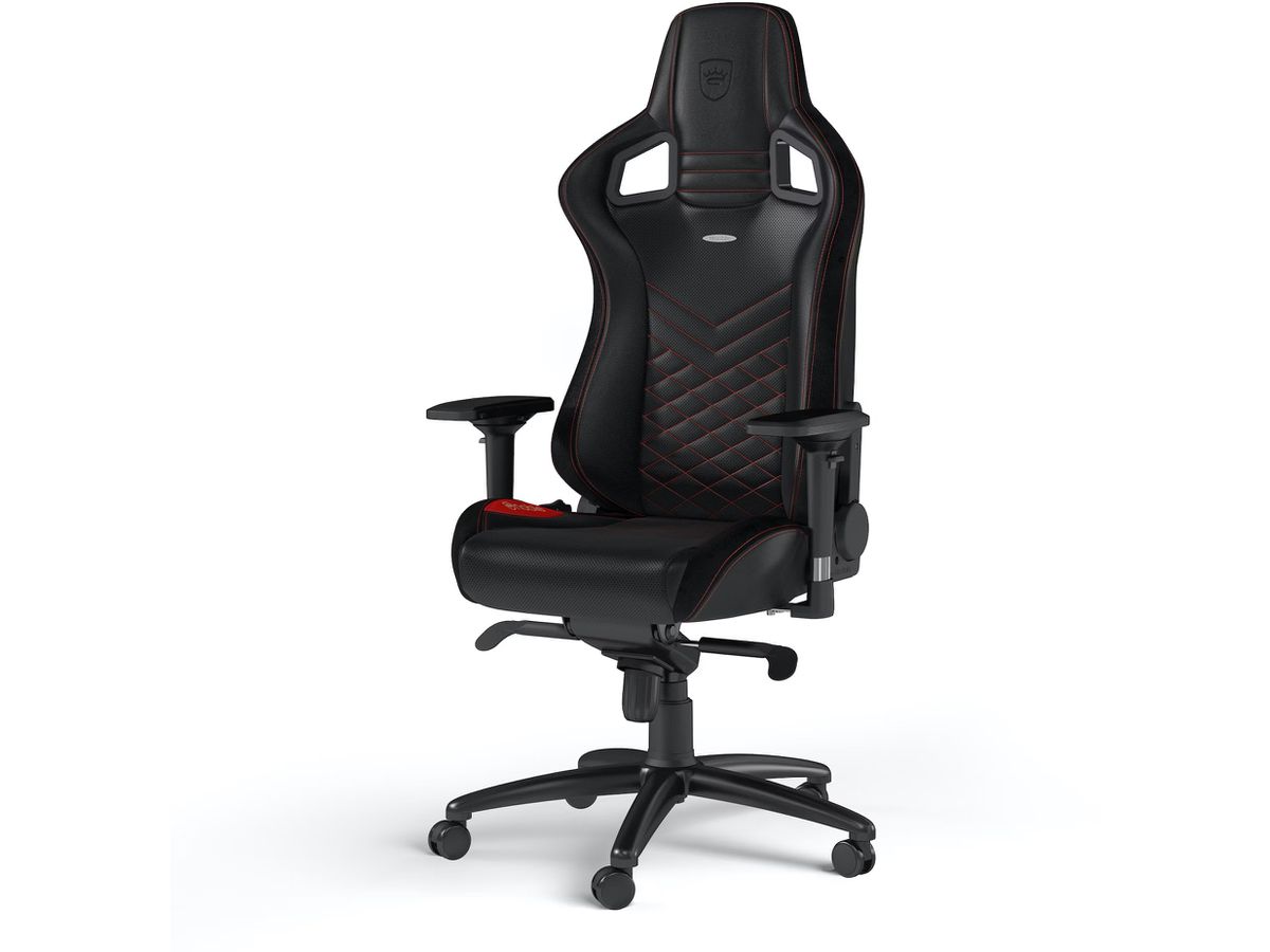 NOBLECHAIRS Chaise gaming EPIC NBL-PU-RED-002 noir/rouge (4250144800288)