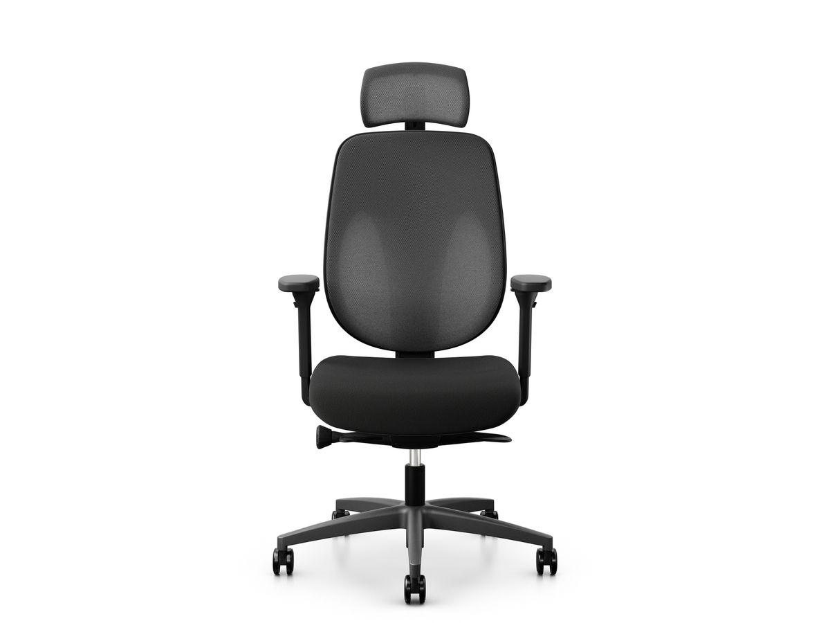 GIROFLEX Chaise de bureau 353-4029 353-4029 100 ERGO Plus, noir (7630006771081)
