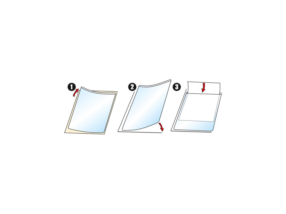 3L Pochette A6 10080 PP autocollante 5 pcs. (5701193013840)