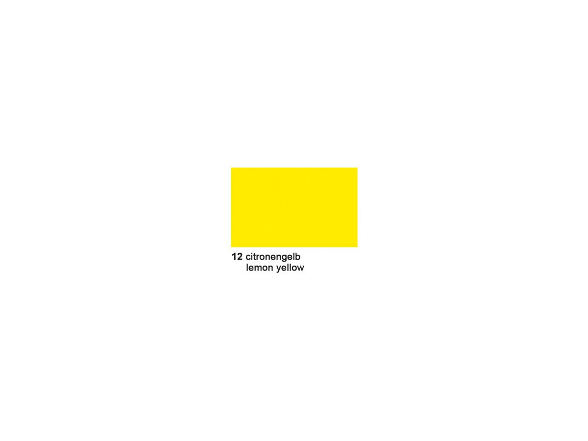 URSUS Papier transparent 70x100cm 2631412 42g, jaune citron (4008525722212)