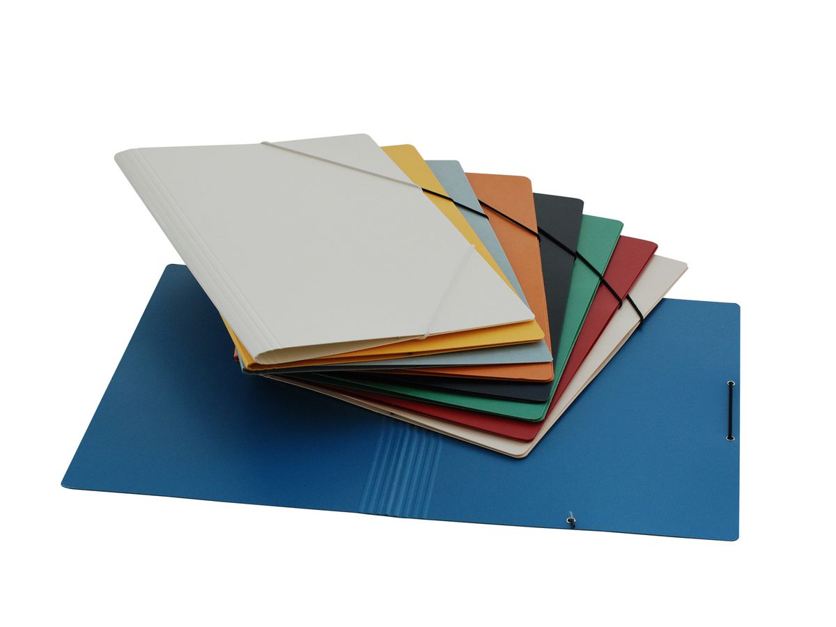 EROLA Gummibandmappe 800my A4 3228 chamois Pressspan (7640114443268)