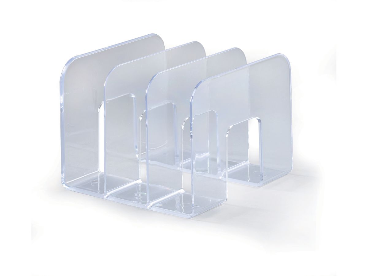 DURABLE Scaffale per libri Trend 1701395400 trasparente (7318081395407)