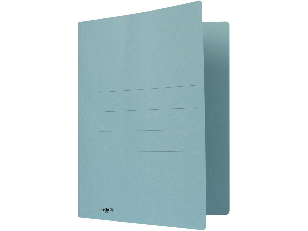 BIELLA Cartelline per archivio A4 25040305U blu 240g/m2 50 pezzi (7611365216857)