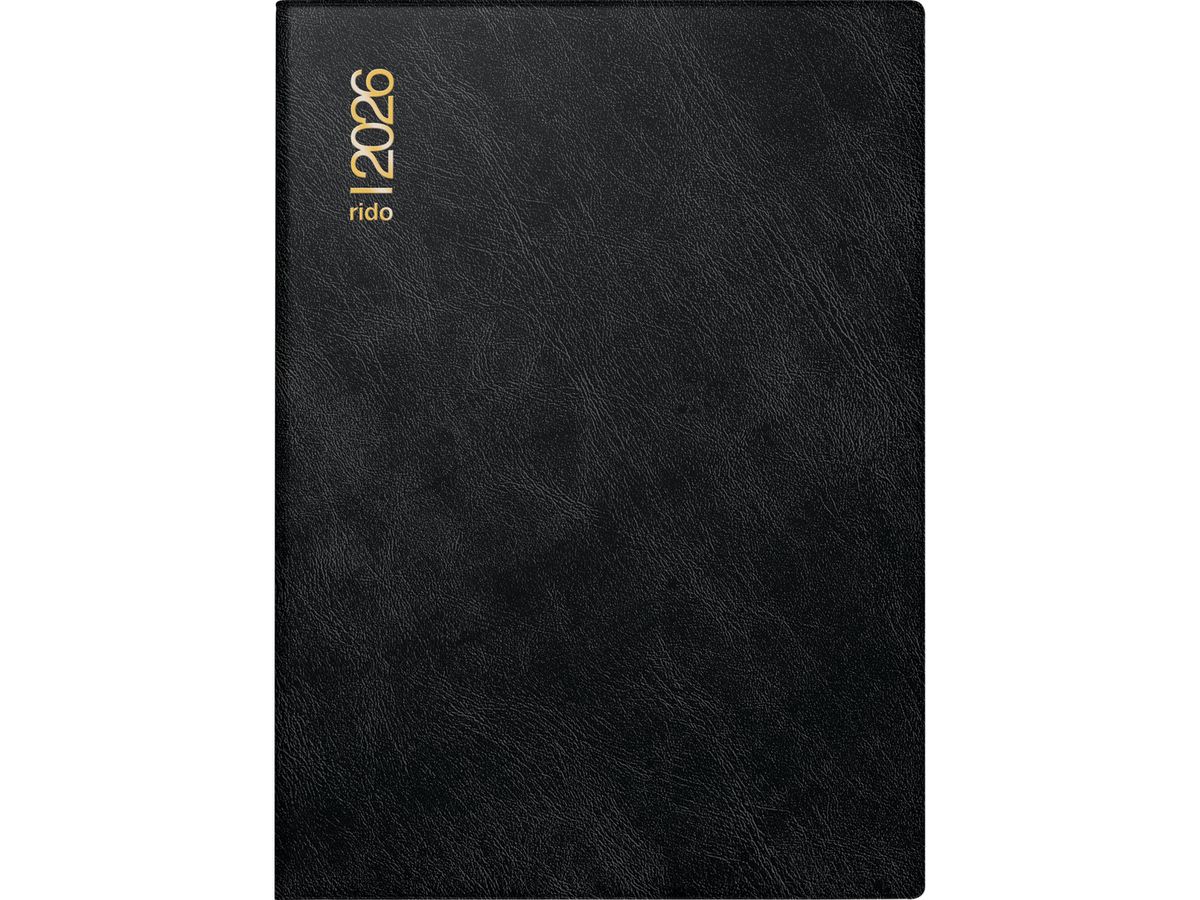 RIDOIDE Technik III PVC 2026 7018242906.26 1G/1P nero TE 10x14cm (4003273790087)