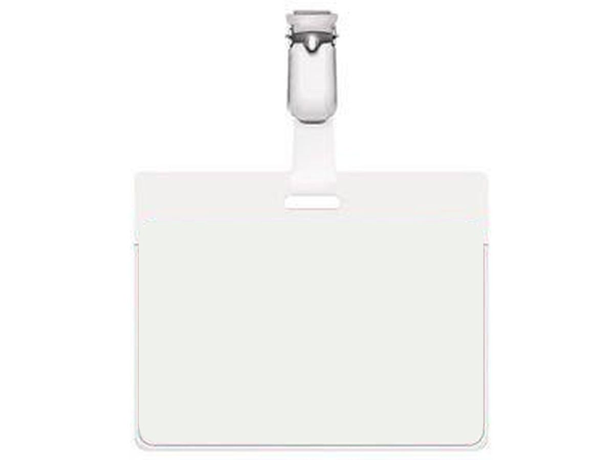 DURABLE Namensschilder 861219 mit clip 90x60mm 5 Stk. (4005546805566)