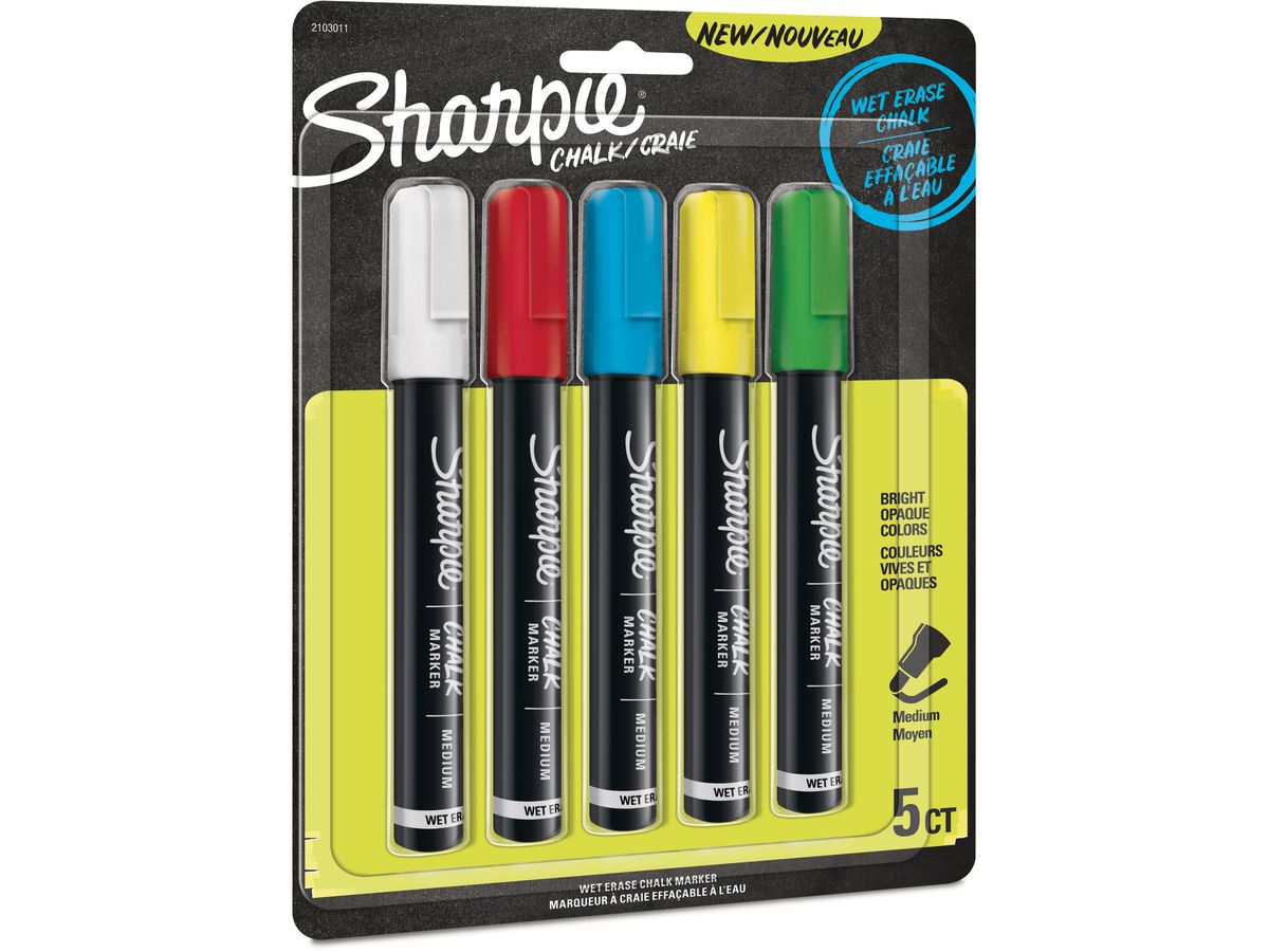 SHARPIE Craie 2157733 5 pcs. (3026981577338)