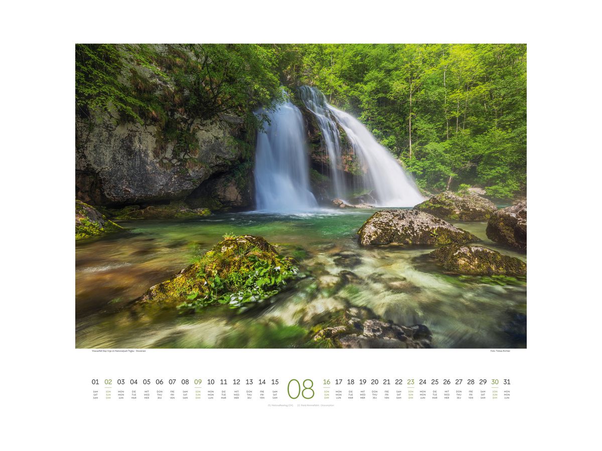ACKERMANN Bildkalender 2026 2632 Wasser ML 54x48cm (9783838426327)