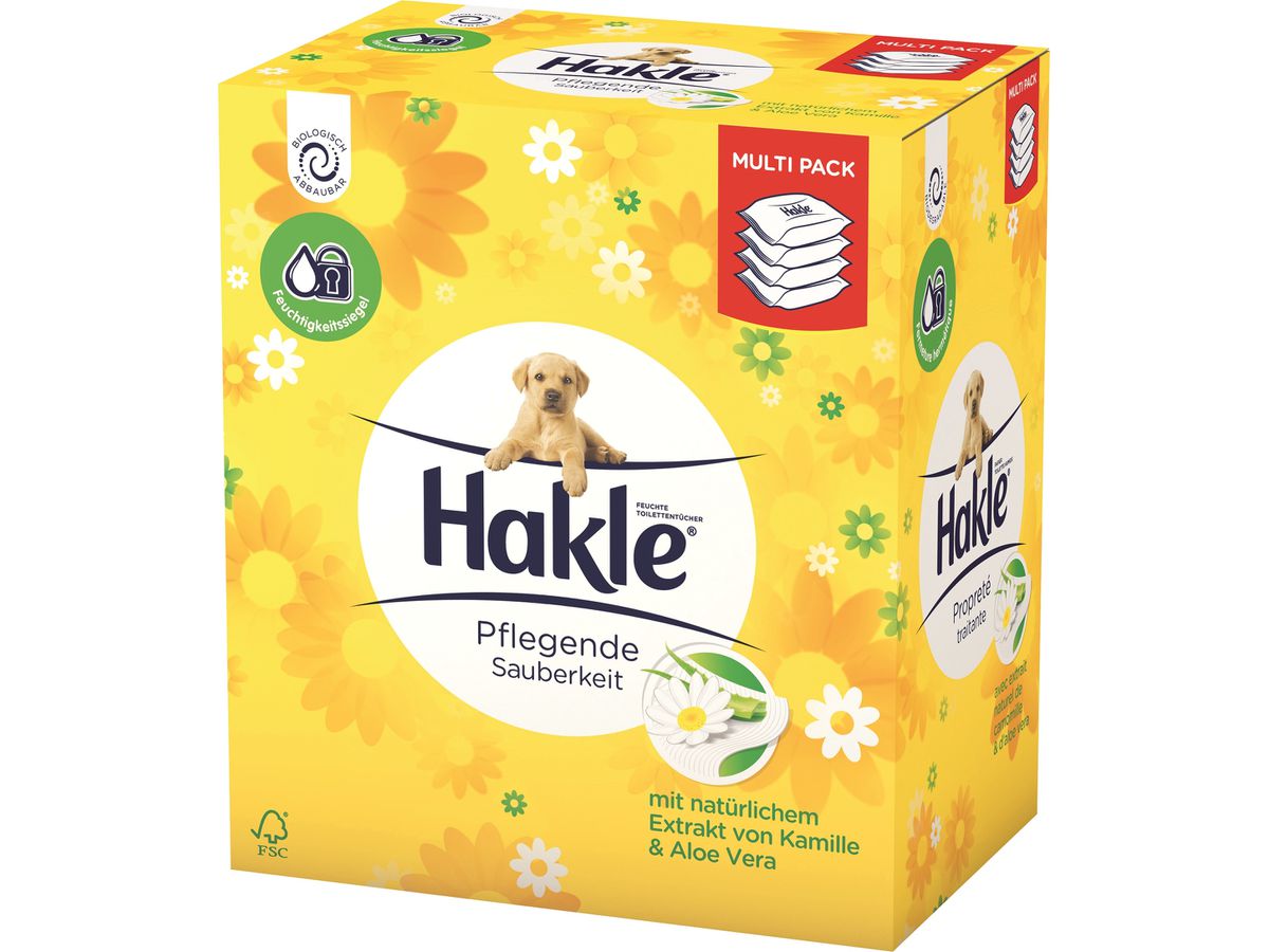HAKLE Salviettine umidificate 992952 Refill 4x42 fogli (5029054227336)